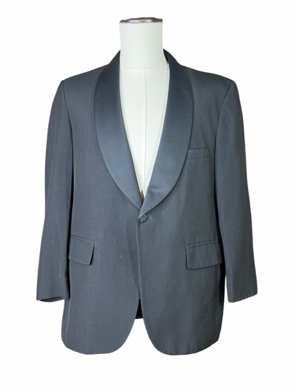 Vintage Norton Ditto Houston Classic Black Tuxedo Jacket - Size 38R